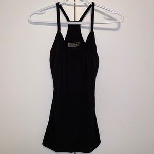 GUESS Tank Top With Glitter /  Sparkles ✨ Black Size Size XS